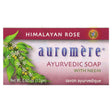 Auromere, Ayurvedic Bar Soap with Neem, Himalayan Rose, 0.6 oz (17 g) - Supply Center USA