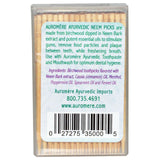 Auromere, Ayurvedic Toothpicks, Neem Picks, 100 Pieces - Supply Center USA