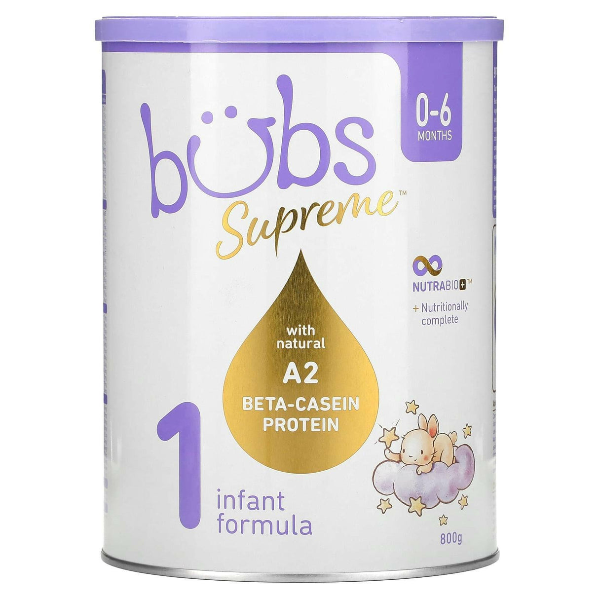 Aussie Bubs, Supreme Infant Formula, 0-6 Months, 800 g - Supply Center USA