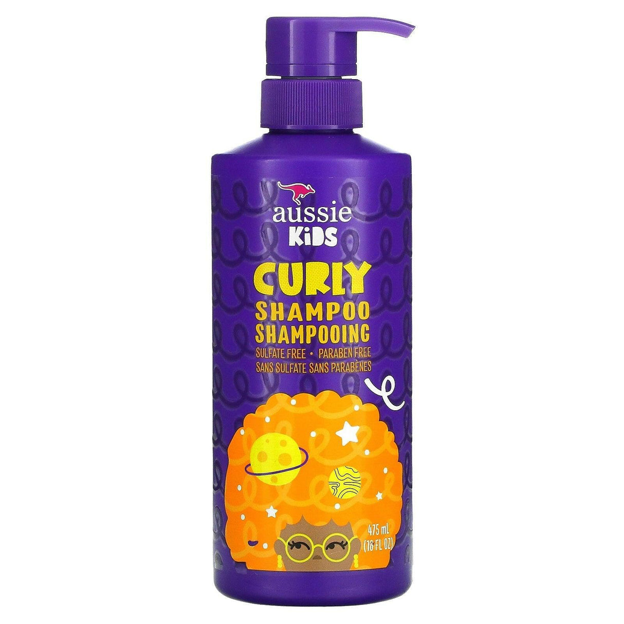 Aussie, Kids, Curly Shampoo, Sunny Tropical Fruit, 16 fl oz (475 ml) - Supply Center USA