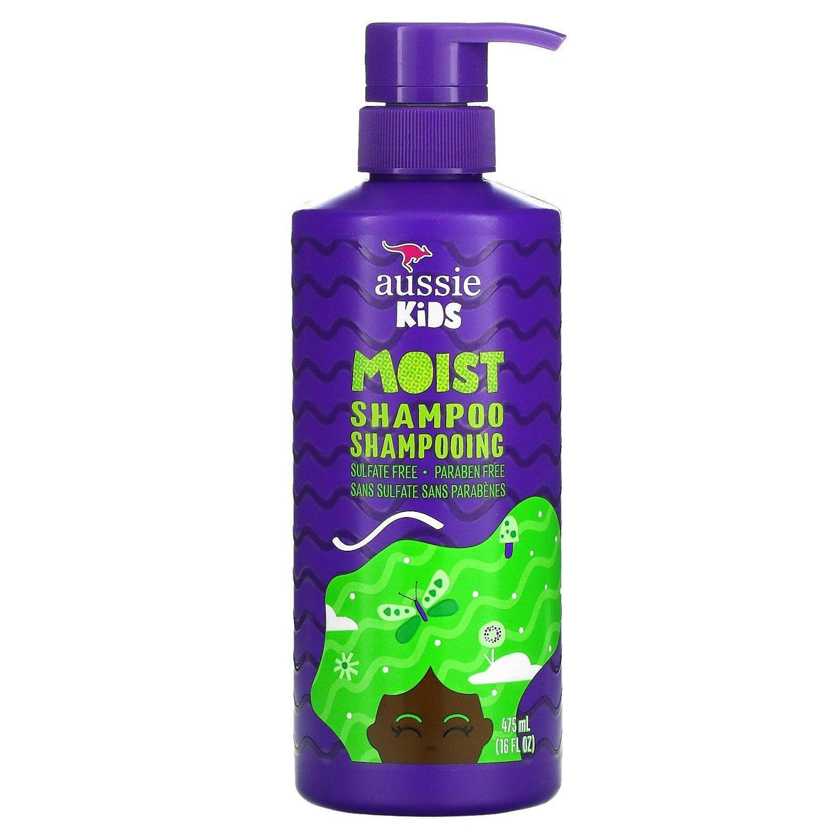 Aussie, Kids, Moist Shampoo, Sunny Tropical Fruit, 16 fl oz (475 ml) - Supply Center USA