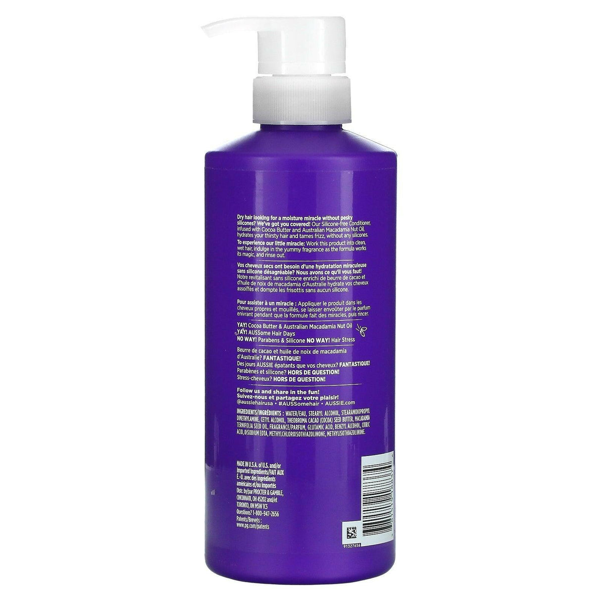 Aussie, Miracle Coils, Silicone Free Conditioner, 16 fl oz (473 ml) - Supply Center USA