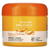 Avalon Organics, Intense Defense, With Vitamin C, Renewal Cream, 2 oz (57 g) - Supply Center USA