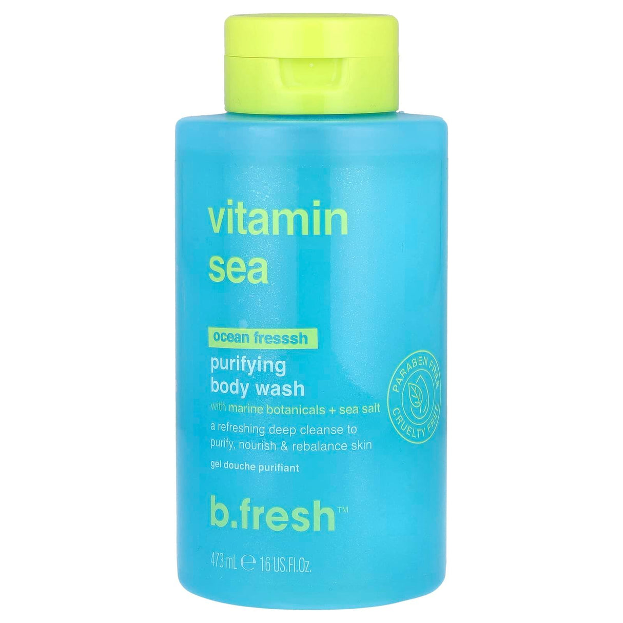 b.fresh, Vitamin Sea, Purifying Body Wash, Ocean Fresssh, 16 fl oz (473 ml) - Supply Center USA