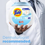 Tide PODS Free & Gentle Laundry Detergent Soap PODS, 81 Count, Tide PODS Laundry Detergent, Laundry Pacs