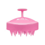 HEETA Shampoo Scalp Brush Massager Hair Growth, Scalp Scrubber with Soft Silicone Bristles for Hair Growth & Dandruff Removal, Hair Brush for Scalp Exfoliator, Black