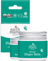 Earth Mama Organic Diaper Balm | Diaper Cream with Calendula | Calm Skin Baby Essentials for Diaper Bag |Multipurpose Baby Ointment, 2-Fluid Ounce