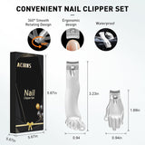 Nail Clippers Set,Gag Gifts Funny Adult, Stocking Stuffers for Adults Men Him,White Elephant Gifts Cool Stuff Gadgets for Men Dad Boyfriend Father Husband Friends, Gifts for Men Women,Mens Gifts