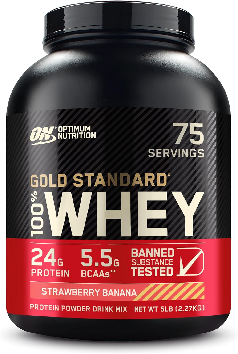 Optimum Nutrition Gold Standard 100% Whey Protein Powder, Double Rich Chocolate, 2 Pound (Packaging May Vary)