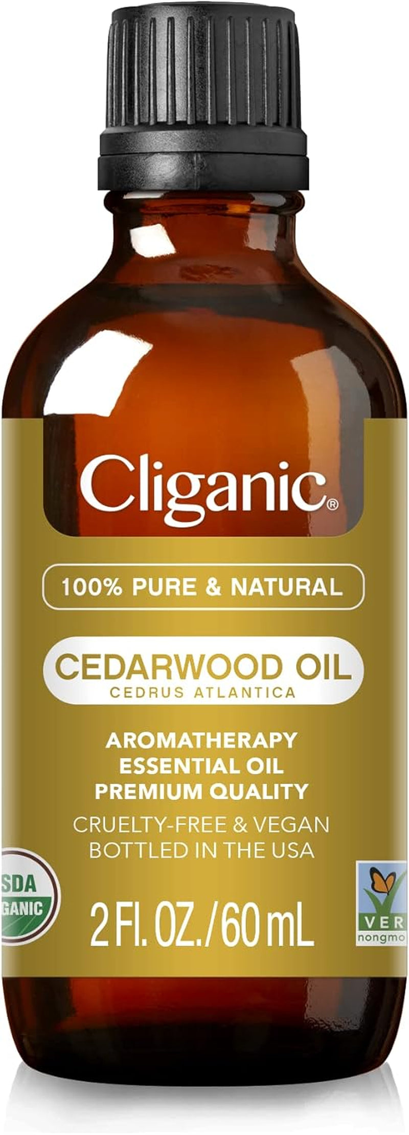 Cliganic Organic Essential Oils Set (Top 5) - 100% Pure Natural - Aromatherapy, Candle Making - Peppermint, Lavender, Eucalyptus, Lemongrass & Orange (Packaging May Vary)