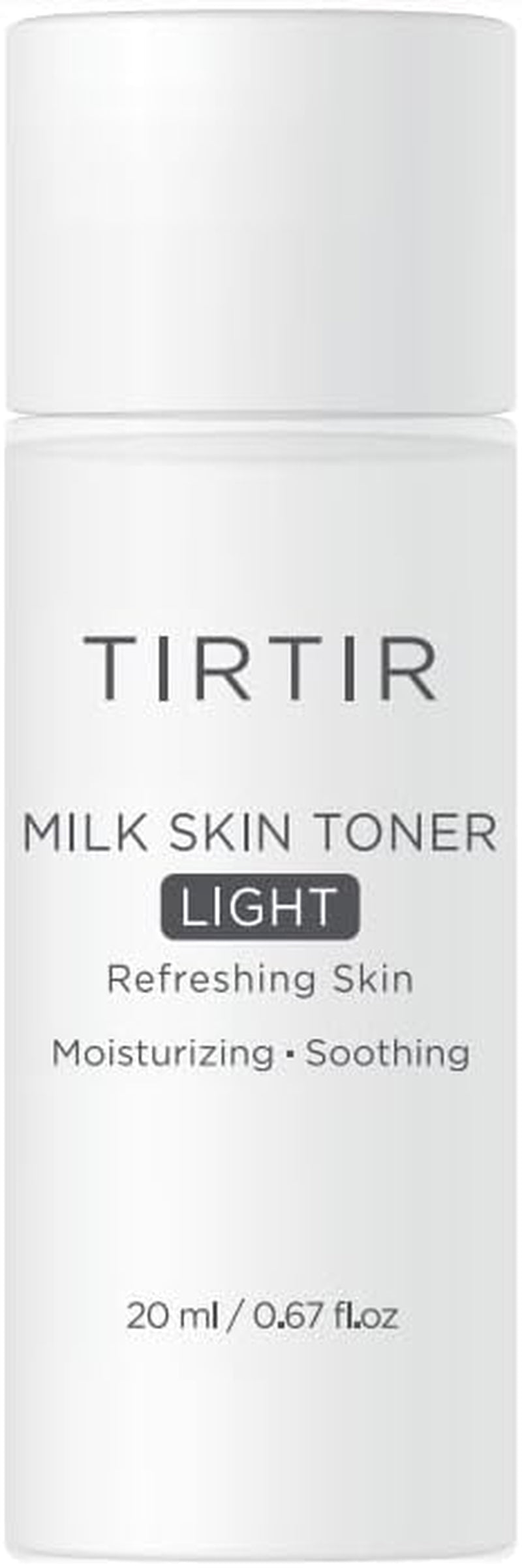 TIRTIR Milk Skin Toner Light | Instant Hydration with 4% Niacinamide, Pore-Tightening, Vegan Toner for Acne-Prone, Sensitive & Oily Skin, Fungal Acne Safe, Panthenol, Allantoin, Vitamin B