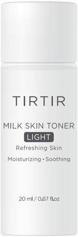 TIRTIR Milk Skin Toner Light | Instant Hydration with 4% Niacinamide, Pore-Tightening, Vegan Toner for Acne-Prone, Sensitive & Oily Skin, Fungal Acne Safe, Panthenol, Allantoin, Vitamin B