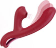 Tracy'S Dog Come-Hither Rabbit Sucking Vibrator for Clitoral G Spot Stimulation, Adult Sex Toys for Women Couple, Vibrating Finger Massager with 3 Suction and 10 Vibration & Come-Hither Modes (Beta)