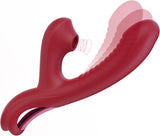 Tracy'S Dog Come-Hither Rabbit Sucking Vibrator for Clitoral G Spot Stimulation, Adult Sex Toys for Women Couple, Vibrating Finger Massager with 3 Suction and 10 Vibration & Come-Hither Modes (Beta)