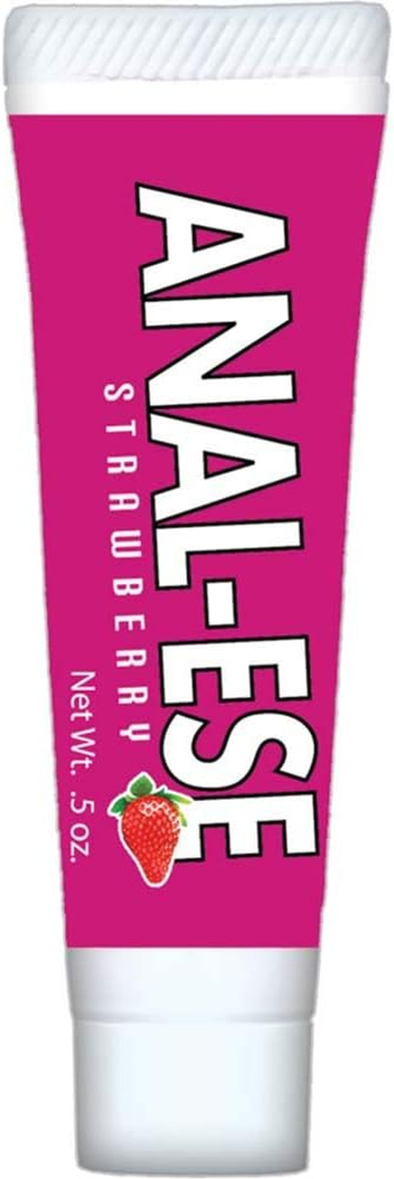 Anal-Ese Flavored Desensitizing Gel, Strawberry -1 Pack .5Oz