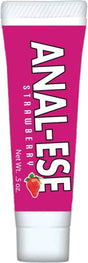 Anal-Ese Flavored Desensitizing Gel, Strawberry -1 Pack .5Oz