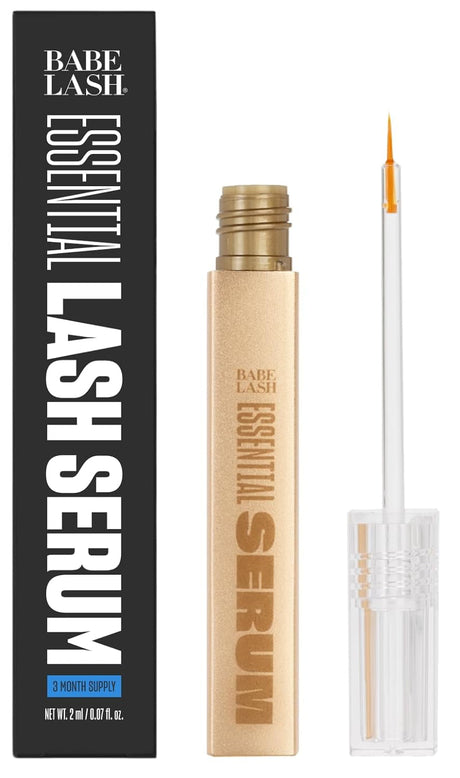 Babe Original Eyelash Serum - Fuller & Longer Looking Eyelashes, Advanced Lash Enhancing Treatment for Natural Lashes, Extensions & Eyebrows, Vegan & Cruelty-Free - Supply Center USA