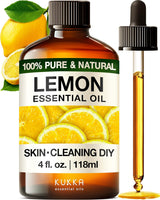 Kukka Tea Tree Oil for Skin, Healthy Hair & Toenails - Huge 4 Fl Oz - 100% Pure Natural Australian Tea Tree Essential Oil - Experience Therapeutic Melaleuca Oil for Scalp, Nails & Soap Making Scent