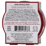 Badger Company, Organic, Sore Muscle Rub, Cayenne & Ginger, 2 oz (56 g) - Supply Center USA
