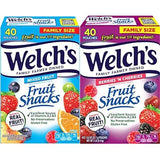 Welch’S Fruit Snacks, Mixed Fruit, Perfect Stocking Stuffer, Bulk Pack, Gluten Free, Individual Single Serve Bags, 0.8 Oz (Pack of 40)
