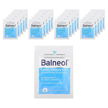 Balneol, Hygienic Cleansing Lotion , 20 Packs, (2 g) Each - Supply Center USA