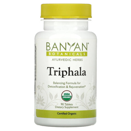 Banyan Botanicals, Triphala, 90 Tablets - Supply Center USA