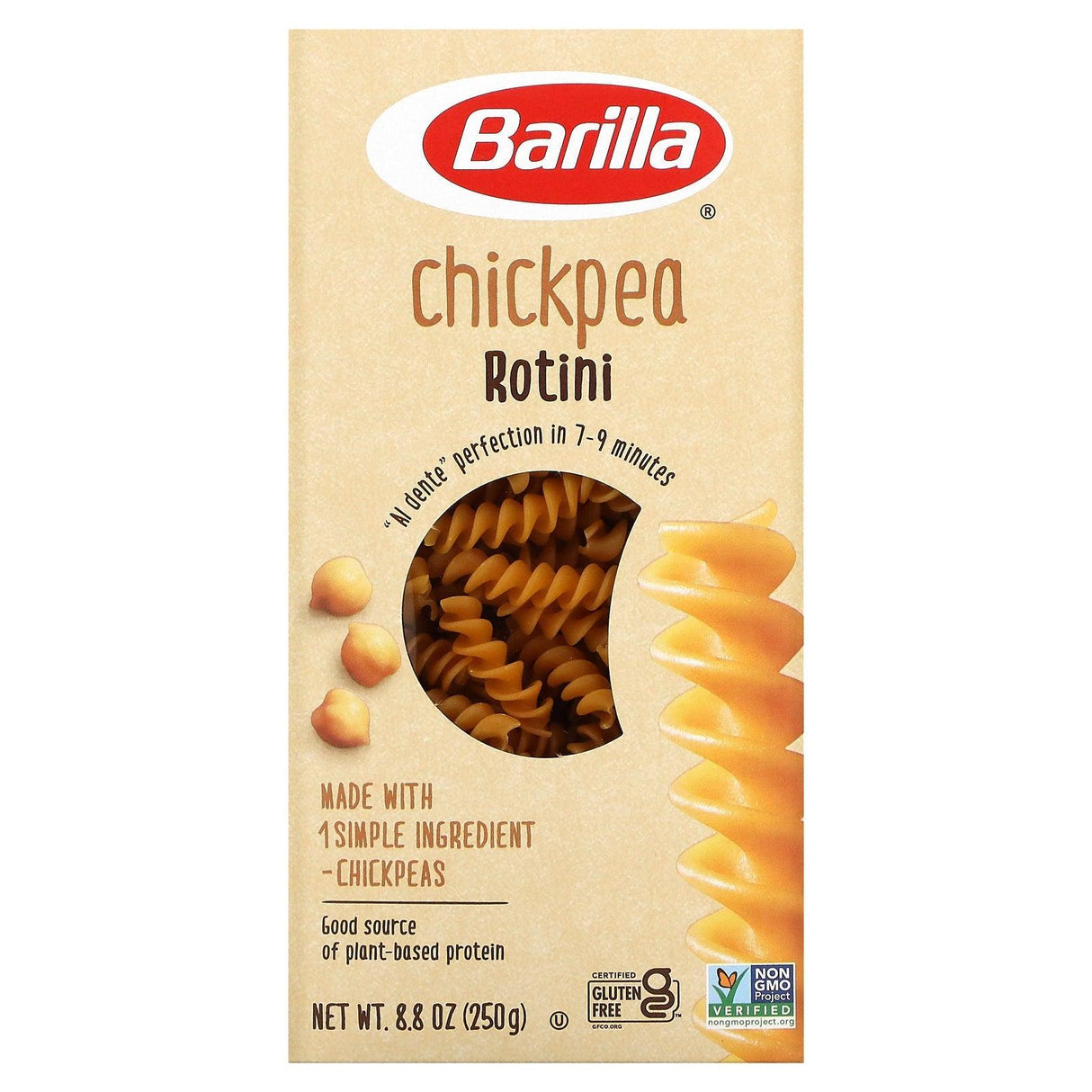 Barilla, Chickpea Rotini, 8.8 oz (250 g) - Supply Center USA