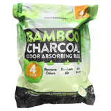 Basic Concepts, Bamboo Charcoal, Odor Absorbing Bags , 4 Pack - Supply Center USA