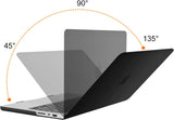 MOSISO Compatible with Macbook Pro 14 Inch Case 2024 2023 2022 2021 M4 M3 M2 M1 Pro Max A3112 A3185 A3401 A2918 A2992 A2779 A2442, Plastic Hard Shell&Keyboard Cover&Screen Film&Pouch, Black
