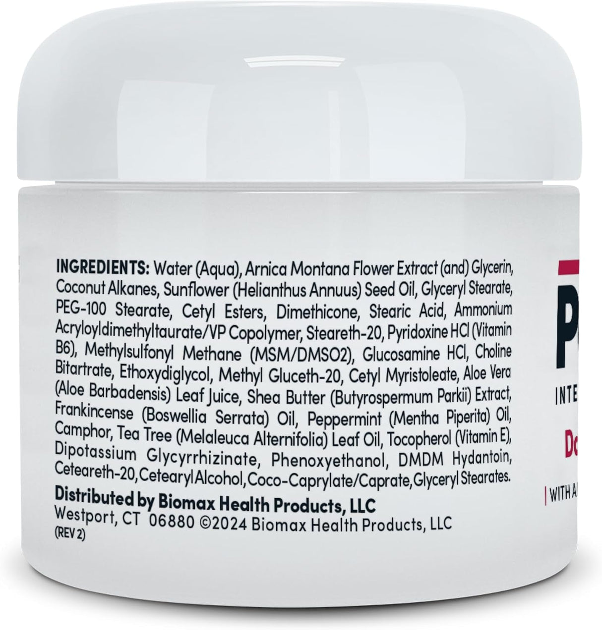 Penetrex Joint & Muscle Therapy – Soothing Comfort for Back, Neck, Hands, Feet – Premium Whole Body Rub with Arnica, Vitamin B6 MSM & Boswellia – Non-Greasy 2Oz Cream