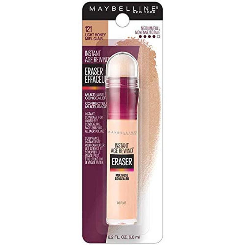 Maybelline Instant Age Rewind Eraser Dark Circles Treatment Multi-Use Concealer, 121, 1 Count (Packaging May Vary) - Supply Center USA