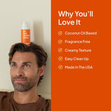 Hello Cake So-Low Stroker Lotion - below the Belt Solo Cream for Men, Natural Moisturizing Ingredients Coconut Oil, Avocado Oil, Aloe Vera, 3.3 Fl Oz