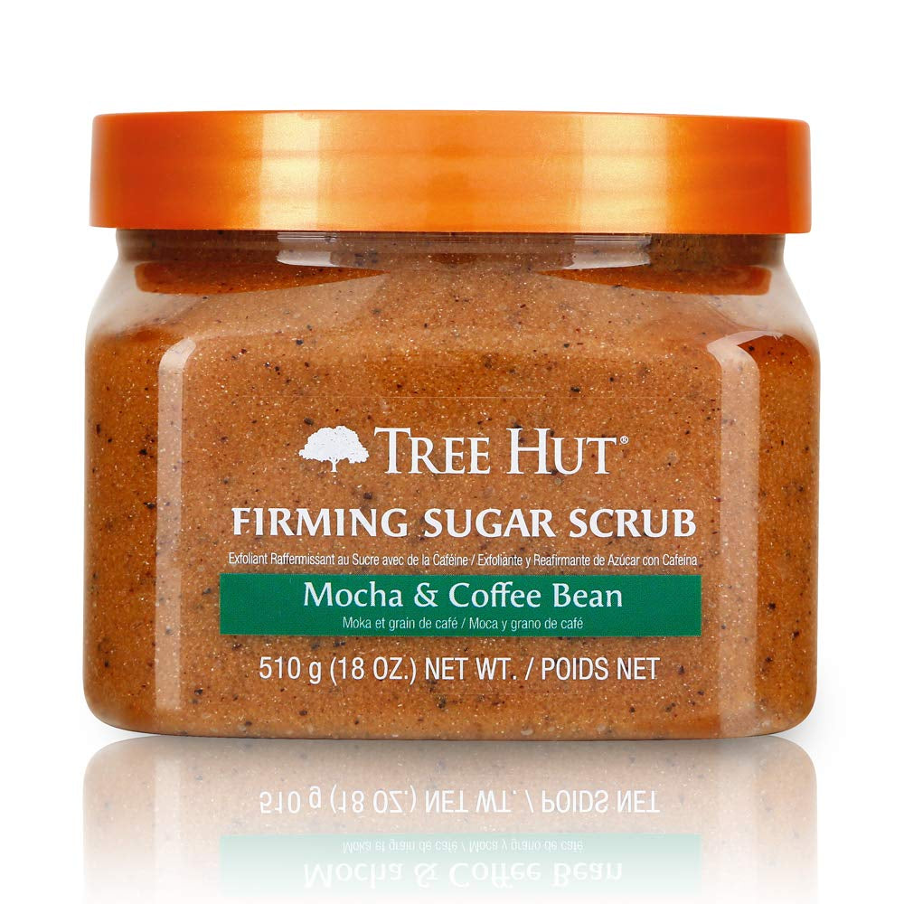 Tree Hut Blue Lagoon Shea Sugar Scrub | Exfoliating Body Scrub Removes Dead, Dry Skin for a Soft & Hydrated Feel | Nourishing Essential Body Care | 18 Fl Oz.