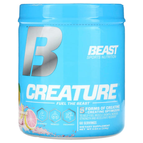 Beast, Creature, Pink Lemonade, 11.64 oz (330 g) - Supply Center USA