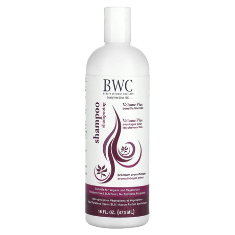 Beauty Without Cruelty, Volume Plus Shampoo, 16 fl oz (473 ml) - Supply Center USA