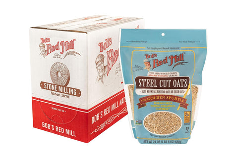 Bob'S Red Mill Steel Cut Oats, 24-Ounce (Pack of 4)