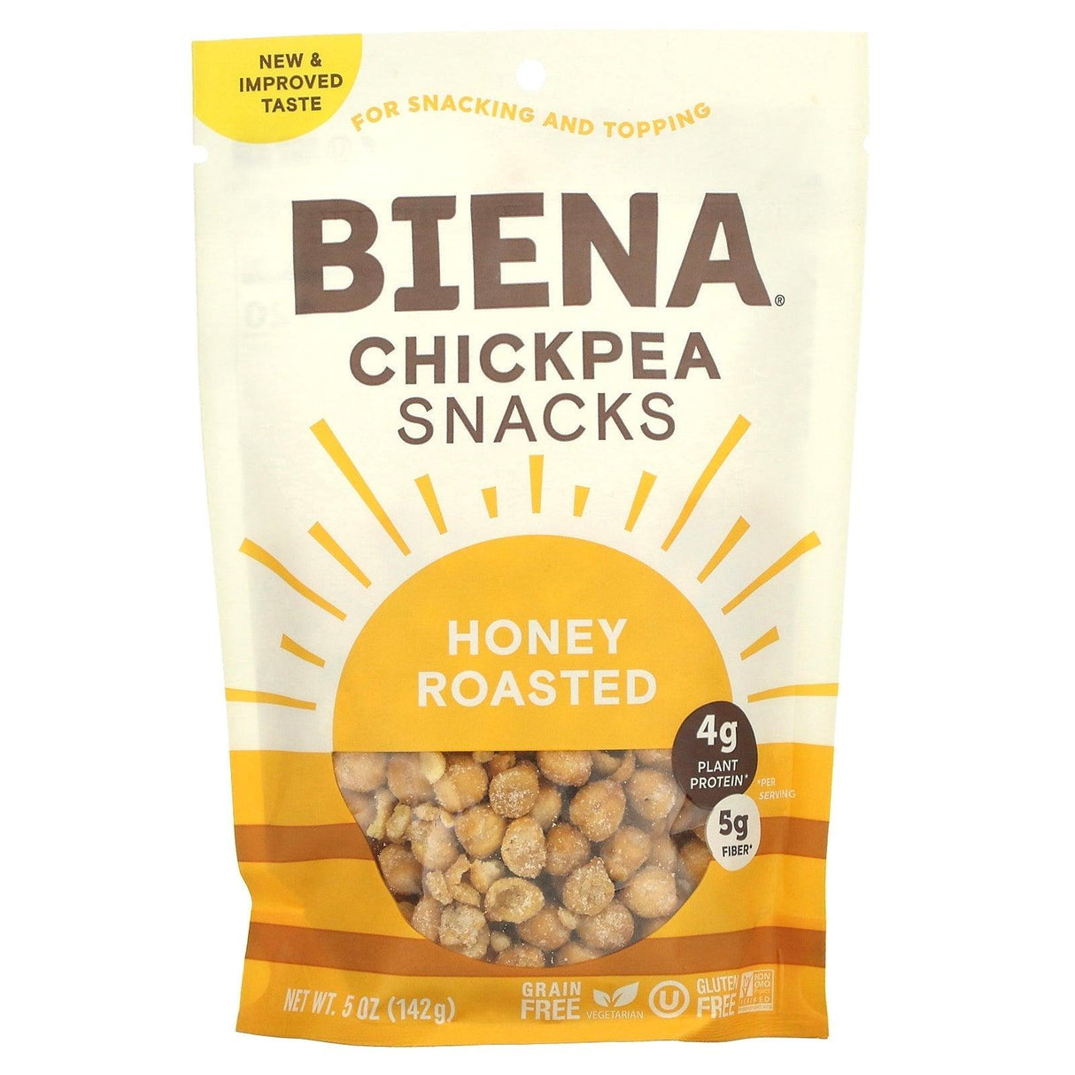 BIENA, Chickpea Snacks, Rockin' Ranch, 5 oz (142 g) - Supply Center USA
