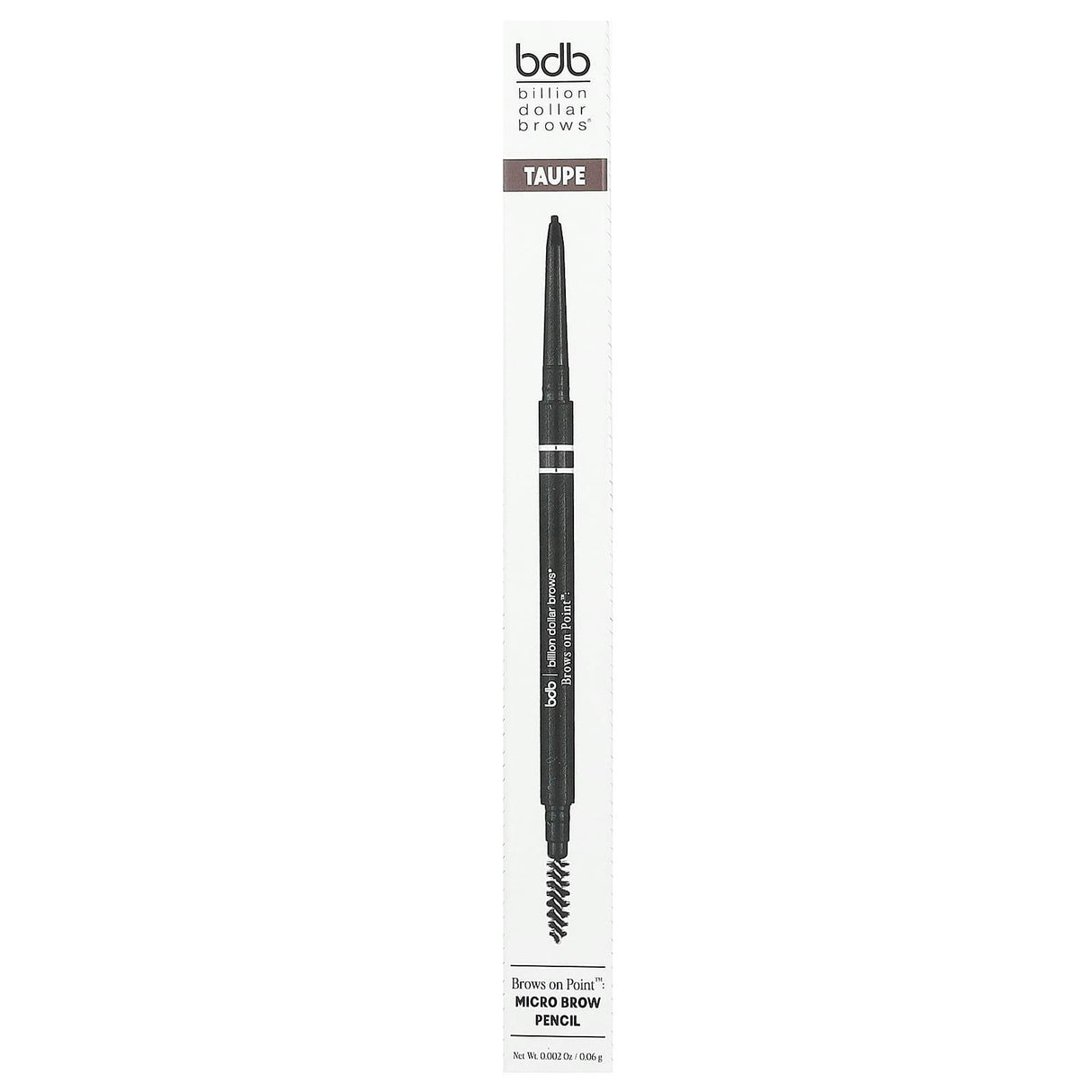 Billion Dollar Beauty, Billion Dollar Brows, Brows on Point: Micro Brow Pencil, Taupe, 0.002 oz (0.06 g) - Supply Center USA