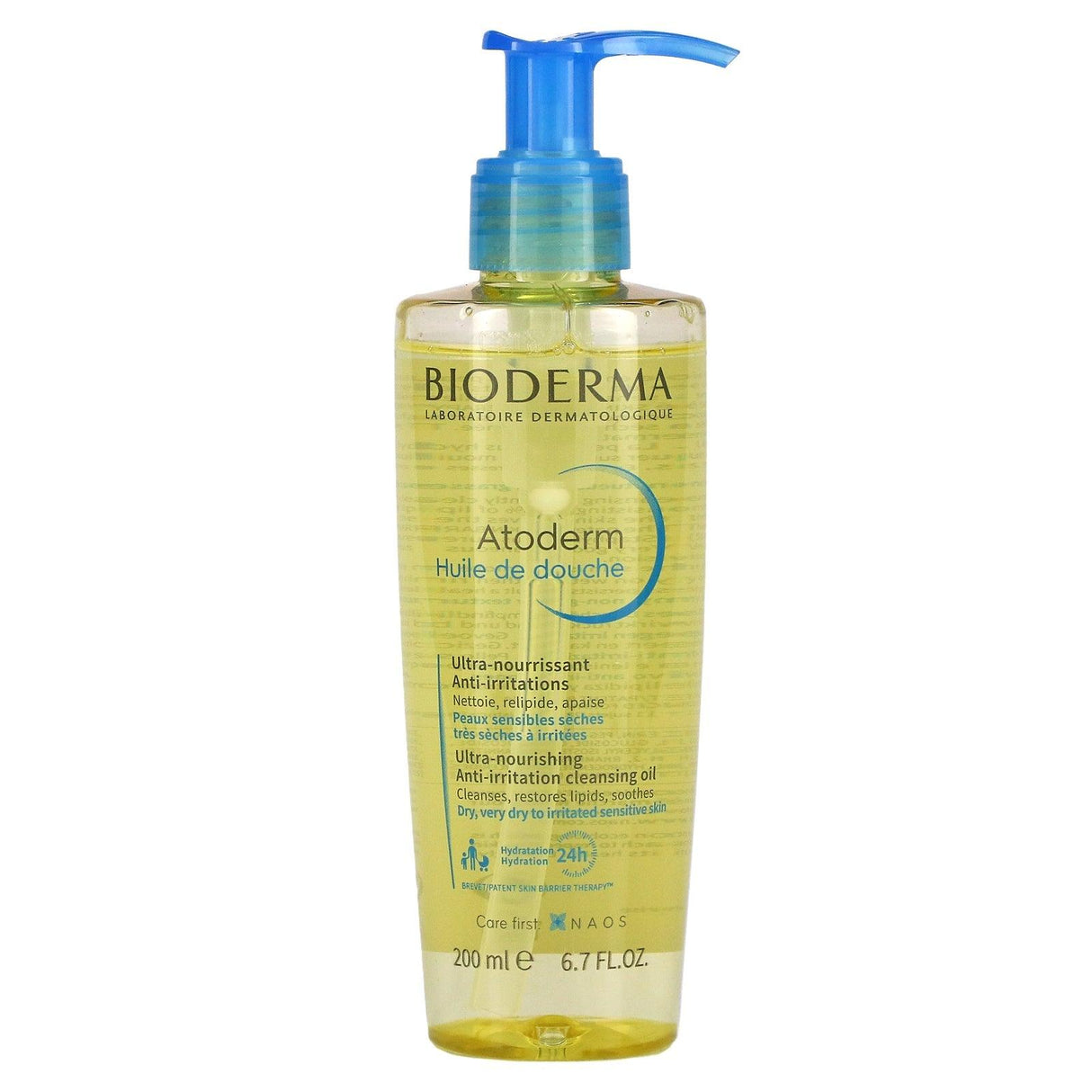 Bioderma, Atoderm, Ultra-Nourishing Anti-Irritation Cleansing Oil, 6.7 fl oz (200 ml) - Supply Center USA