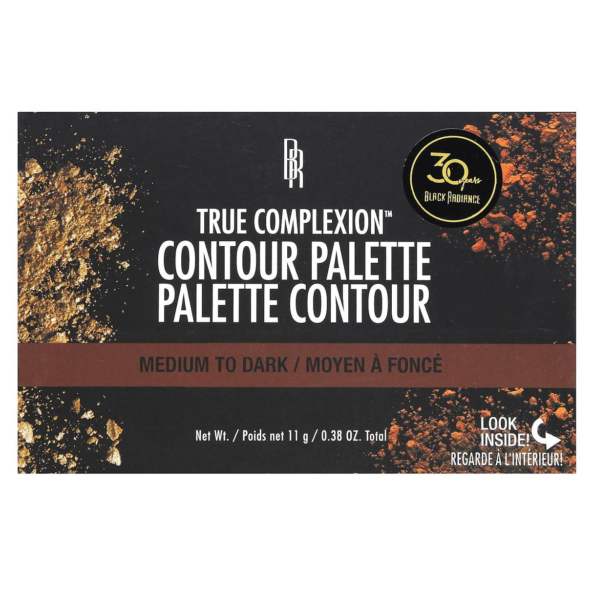 Black Radiance, True Complexion, Contour Palette, 8321 Medium to Dark, 0.38 oz (11 g) - Supply Center USA
