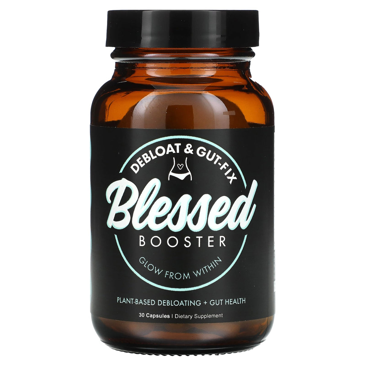 Blessed, Debloat & Gut-Fix Booster, 30 Capsules - Supply Center USA