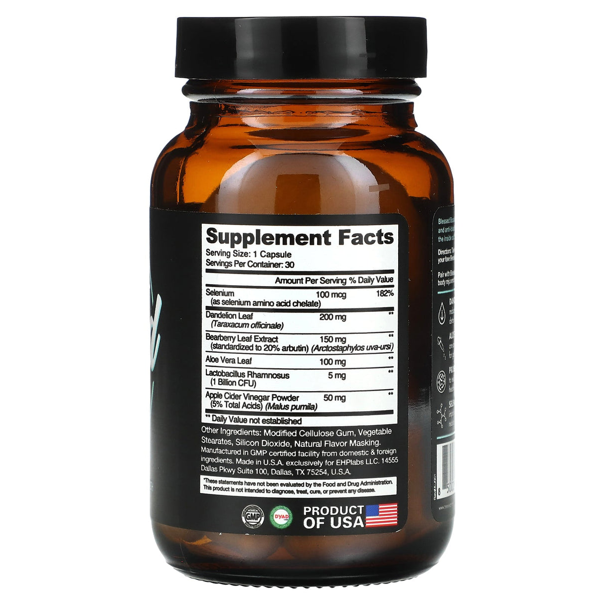 Blessed, Debloat & Gut-Fix Booster, 30 Capsules - Supply Center USA