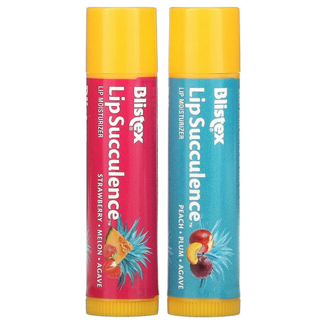 Blistex, Lip Succulence, Tropical, 2 Pack, 0.15 oz (4.25 g) Each - Supply Center USA