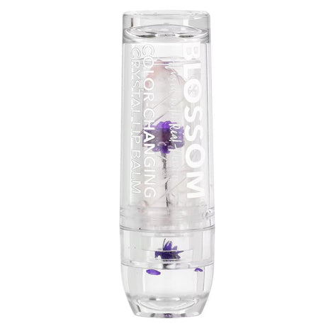 Blossom, Crystal Lip Balm, Color Changing, Purple, 3 g - Supply Center USA