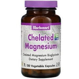 Bluebonnet Nutrition, Chelated Magnesium, 120 Vegetable Capsules - Supply Center USA