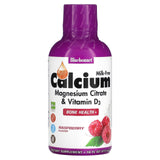 Bluebonnet Nutrition, Liquid Calcium Magnesium Citrate & Vitamin D3, Blueberry, 16 fl oz (473 ml) - Supply Center USA