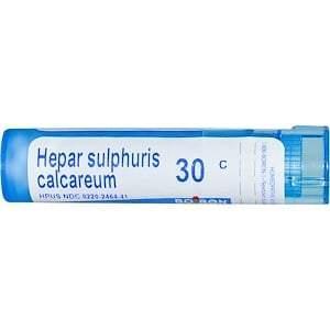 Boiron, Single Remedies, Hepar Sulphuris Calcareum, 30C, Approx 80 Pellets - Supply Center USA