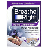Breathe Right, Nasal Strips, Calming Lavender, 26 Scented Strips - Supply Center USA