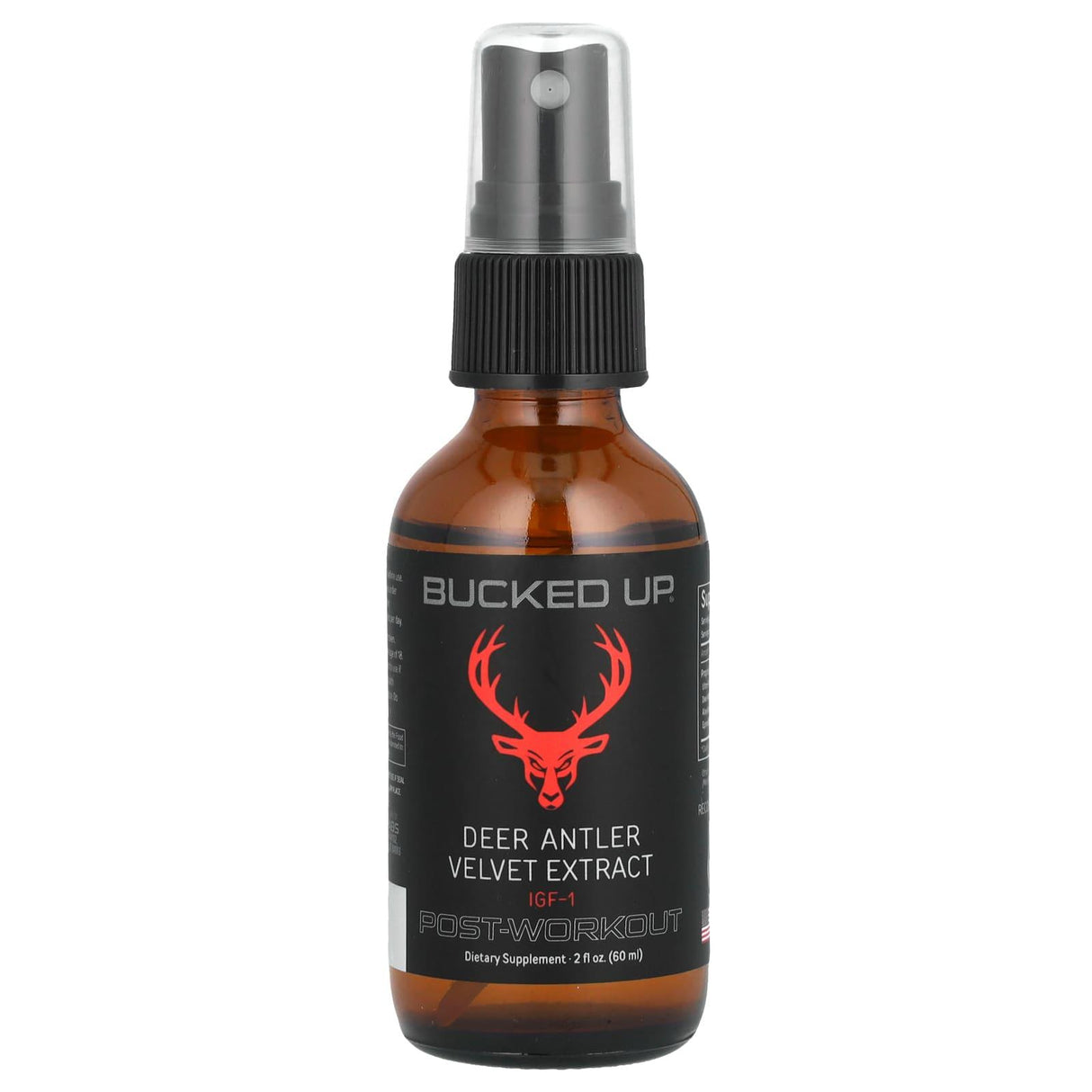 Bucked Up, Deer Antler Spray, Post Workout, 2 oz (60 ml) - Supply Center USA