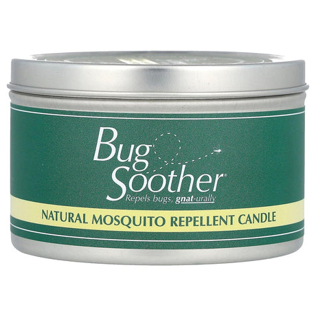 Bug Soother, Natural Mosquito Repellent Candle, Lemongrass Oil, 8 oz (227 g) - Supply Center USA